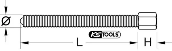 TRZPIEŃ ŚCIĄGACZA  KS TOOLS