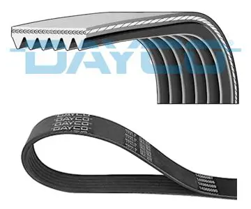 Cinghia Trapezoidale Dayco 7191 Per Scooter Peugeot Ludix, Jet Force, Tech Gipsy, Sq