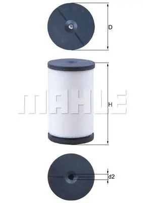 FILTR HYDRAULICZNY SKRZYNI BIEGÓW  KNECHT