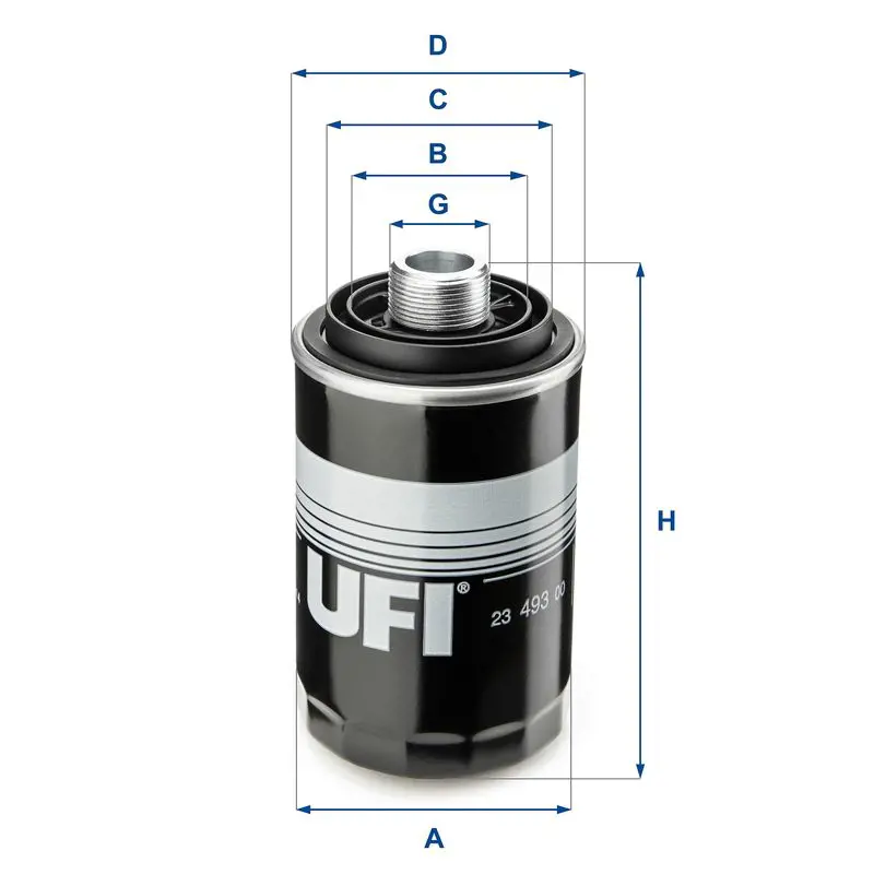 UFI Filters, Filtro Olio 23.493.00, Filtro Olio per | WhichOne