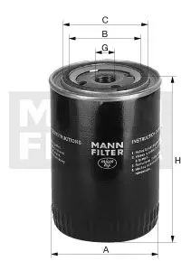 FILTR PŁYNU CHŁODZĄCEGO  MANN-FILTER