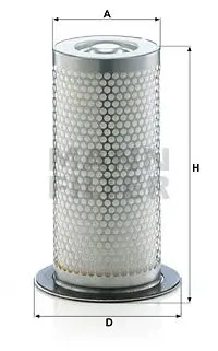 FILTR SPRĘŻONEGO POWIETRZA LE 43 001 X MANN-FILTER
