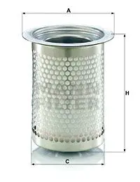 FILTR SPRĘŻONEGO POWIETRZA LE 9010 X MANN-FILTER