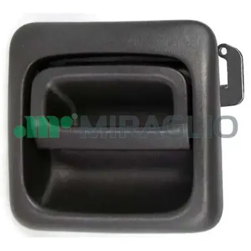 Door handle Right black 80/462 MIRAGLIO for FIAT CITROËN PEUGEOT